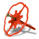 Diblu pentru polistiren Star Track Orange 88mm - 300buc