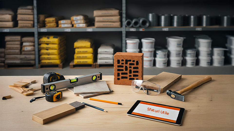 Sfaturi utile pentru alegerea materialelor